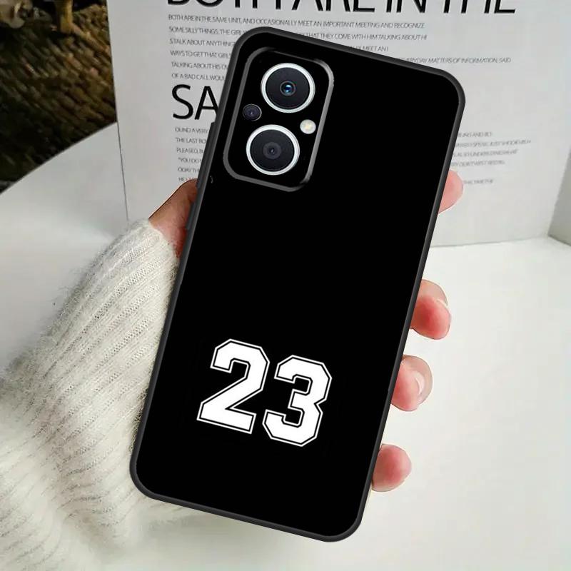 Basketball Number 23 Case For OPPO Reno 8T 4Z 5Z 8 10 11 Pro 4 5 6 7 Lite OPPO Find X6 Pro X3 X2 X5 Lite Cover