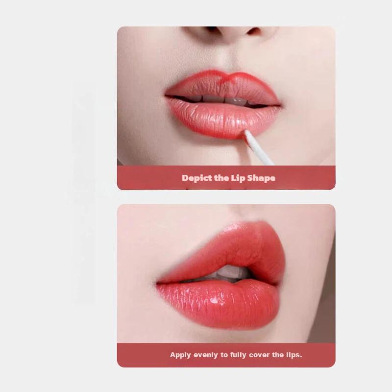 Disposable Lip Brush Sticks, [Separately Packaged 50pcs] for Lipstick and Eye Makeup, White