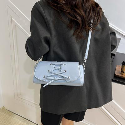 Hochwertige Textur modische vielseitige Schulter-Achseltasche Damen Sommer 2025 neue Crossbody kleine quadratische Tasche