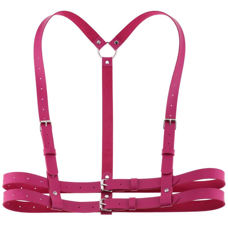 Decopunk New Leather Harness Garters Sexy Lady Body Bondage Lingerie Cage Sculpting Harness Goth Harajuku Suspenders Sword Belt