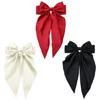 3pcs Fashionable Big Bowknot Hair Clip For Women Girls Elegant Ribbon Hair Accessory Perfect For Special Occasion