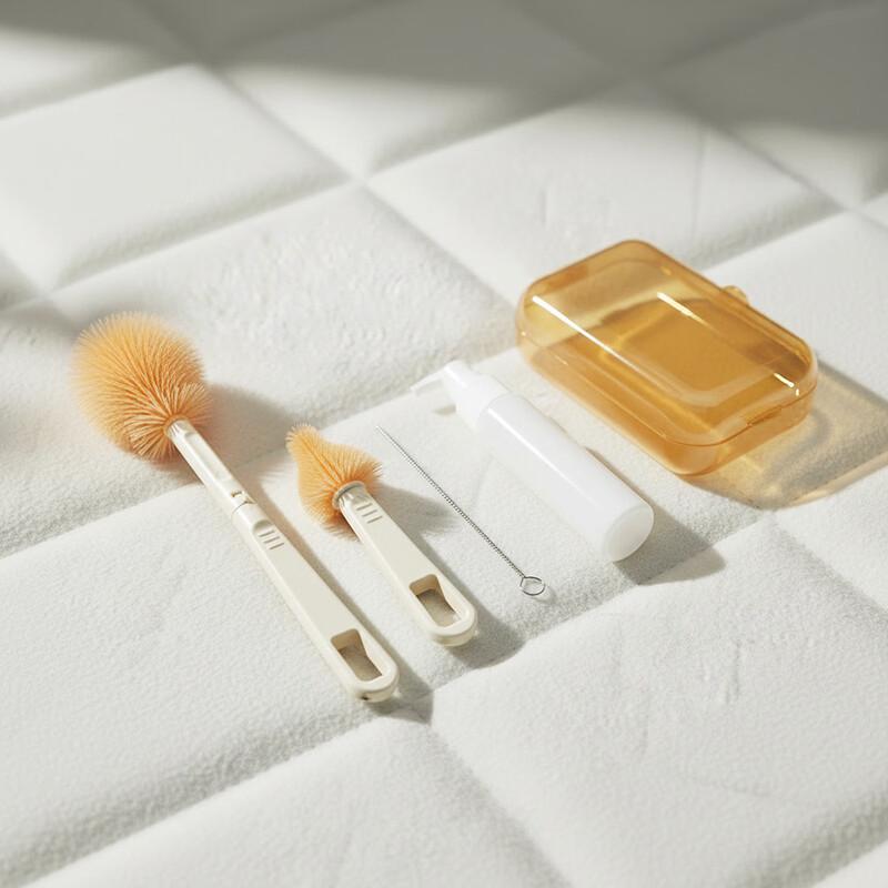 BIBOO Portable Silicone Baby Bottle Brush Set