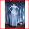 Erwachsenen Elsa Prinzessinnenkleid Halloween Kostüm Damen Frozen Anna Cosplay Outfit Schneewittchen Partykleid