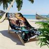 Demon Slayer Anime Print Beach Towel, Large Soft Quick Dry Towel for Beach Camping Swimming