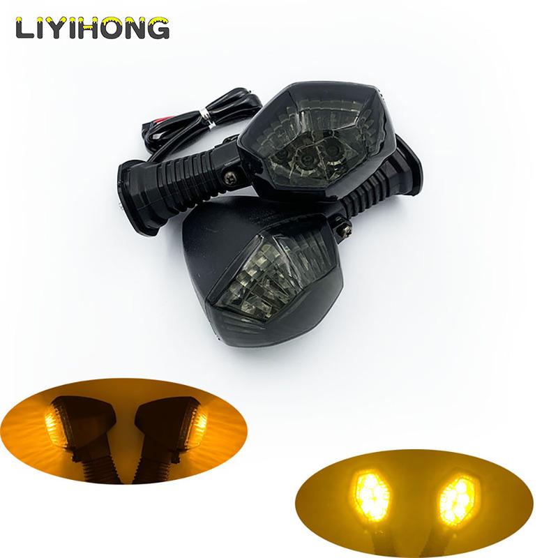 LED Side Turn Signal Light Stale Performance Motorcycle Turn Signal Lights for DL 650 V-strom Convenient tallation