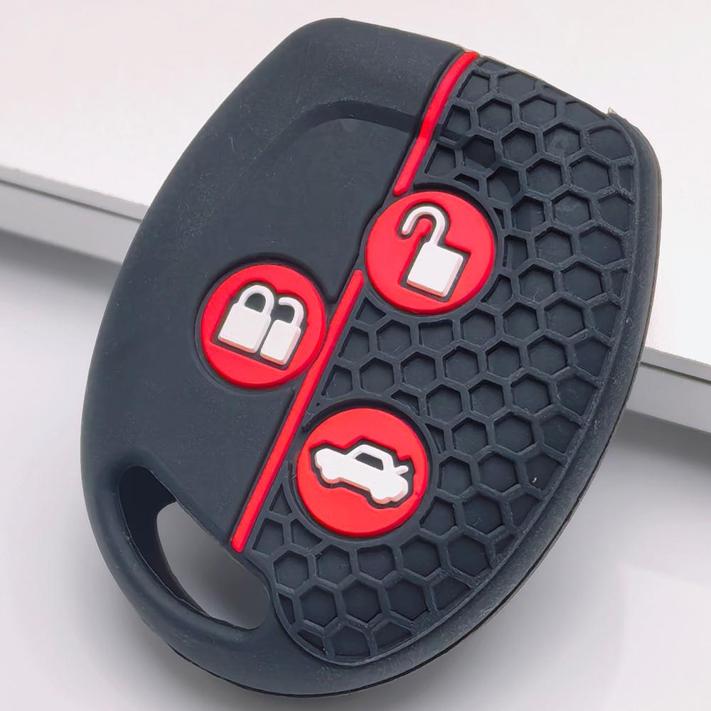 Key Holder Cover for Ford Focus C-Max Mondeo Fiesta MK3 MK4 MK5 MK7 Anti-Scratch Surface Shockproof Structure Soft Grip Texture Easy Install Design