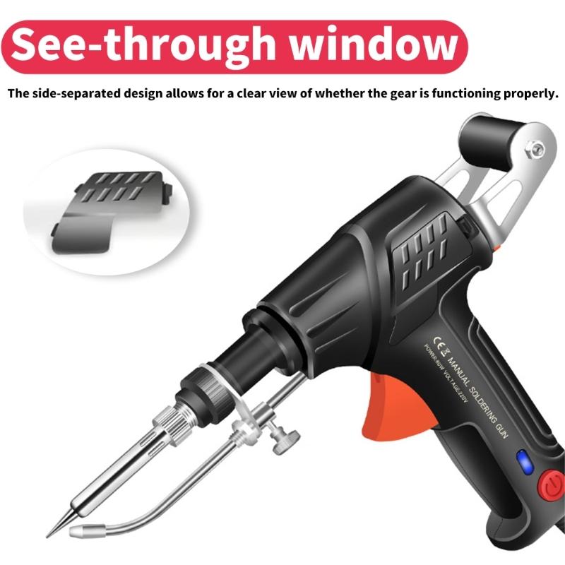 Internal Heated Soldering Guns Kits for Metalwork with Fast Heating and Ergonomatic Handle for Circuit Board Repair