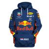 2026 Herren Frühjahrs- und Herbstkleidung für Red Bull F1 Racing und Motorradfahren, Red Bull Nischenstil, Neuer bedruckter Langarm-Stil