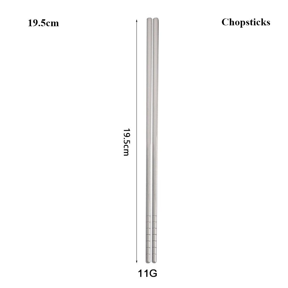 Long Handle Outdoor Camping Fork Portable Cutlery Fork Chopsticks New EDC Tool  Outdoor Tool