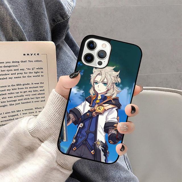 Genshin Impact Kaeya Phone Case For iPhone 17 Air 16 15 14 13 12 11 Pro Max Plus Max Cover Shell coque
