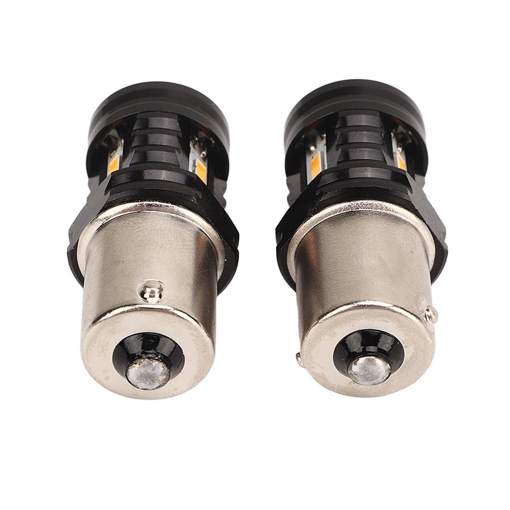 2Pcs LED Bulb 120W 1500LM BA15S 1156 Sup  Bright 12‑24V   Signal Rev se Lamp Bulb for Car SUV Truck RV