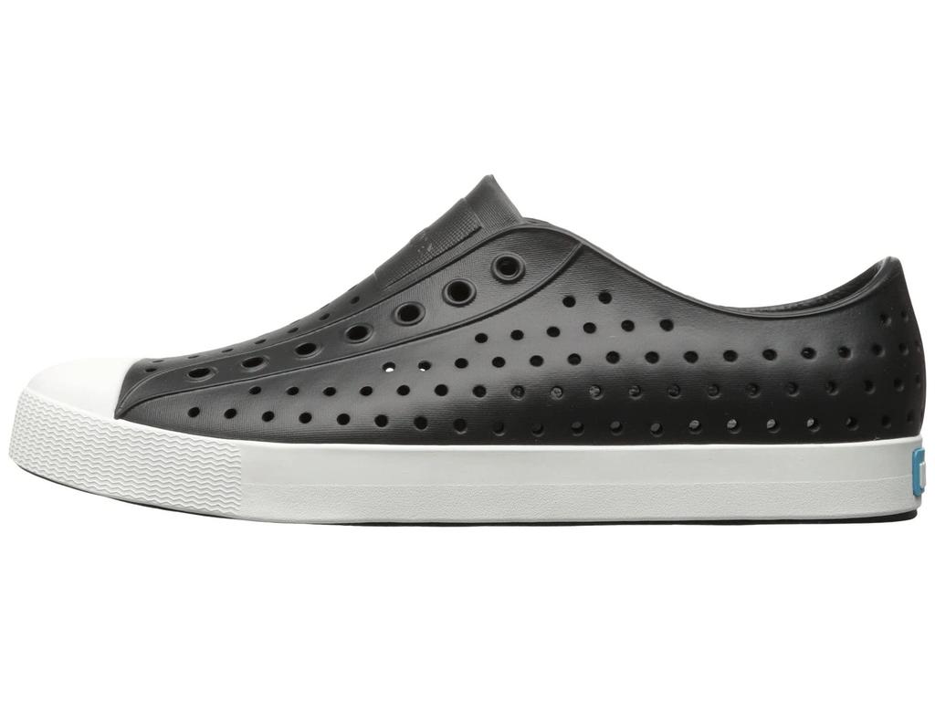 Native Shoes Jefferson Jiffy Water Shoes, Black/Shell White, Size D, 22.5 cm