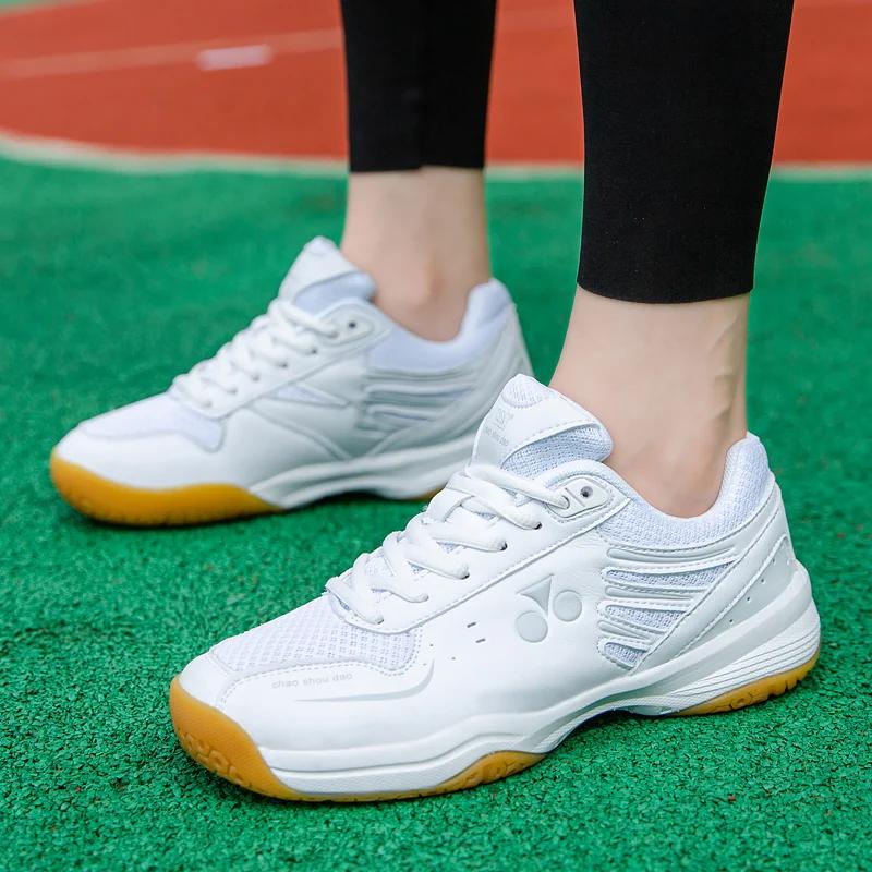 Nové badmintonové boty Pánské Dámské 35-44 Badmintonové oblečení pro páry Protiskluzové tenisky Kvalitní volejbalové tenisky