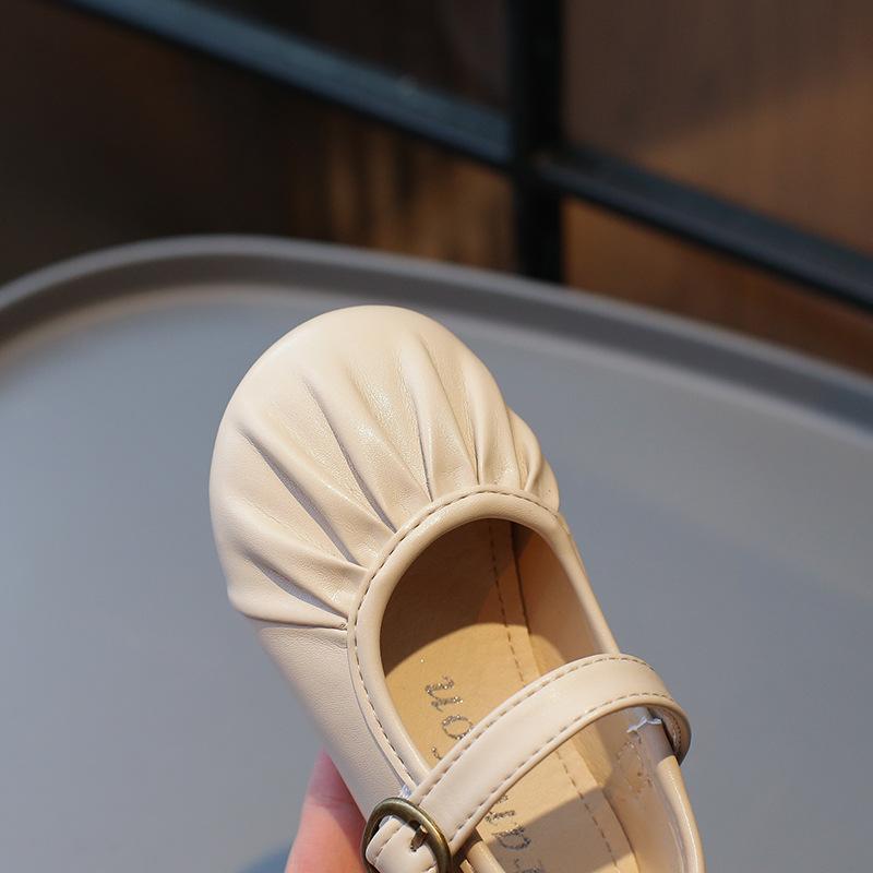 New Girls Princess Shoes Little Girls Dress Shoes Baby Girls Soft Sole Single Shoes Square Toe Shoes
