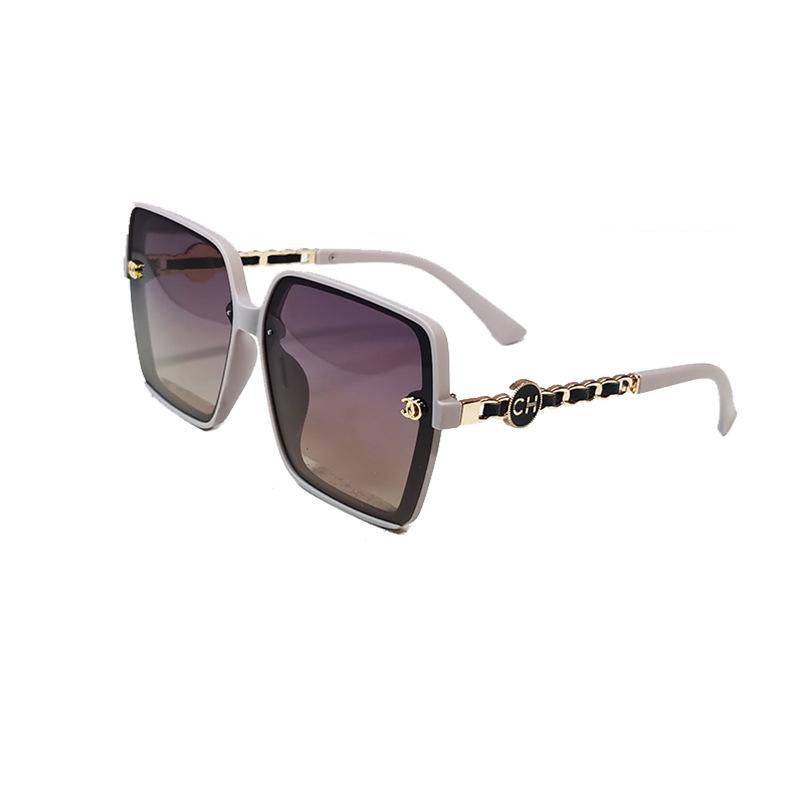 Polarizing Glasses Women'S Ultra-Light Large-Frame Sunglasses Hot Sunglasses No Standard Simple And Elegant Small Fragrant Glasses