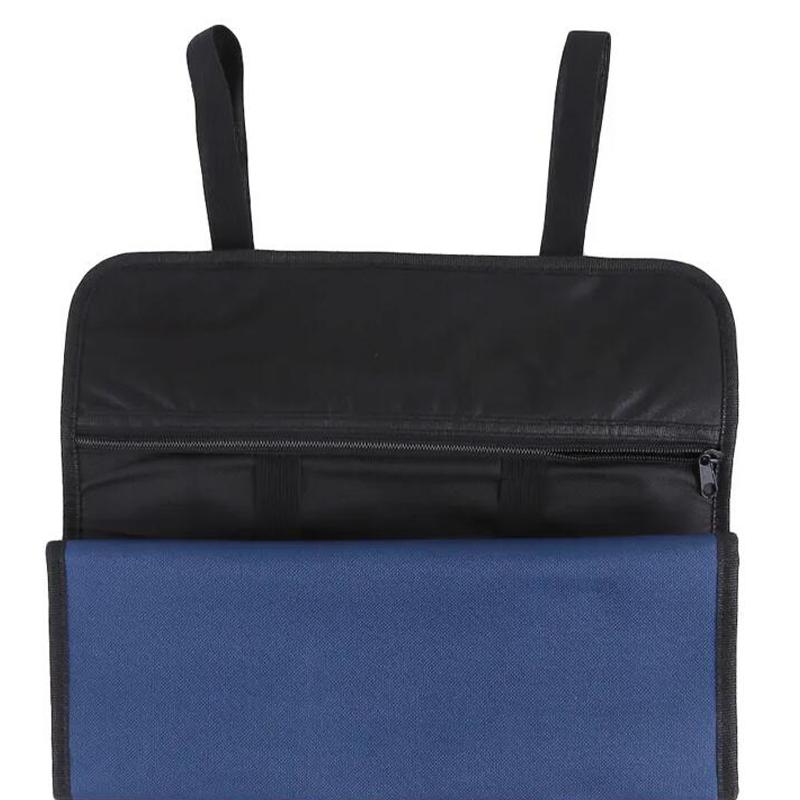 Canvas Kochmesser Küchenutensilien Rolltasche mit einer großen Reißverschlusstasche für Köche und Kochschüler Messer nicht enthalten