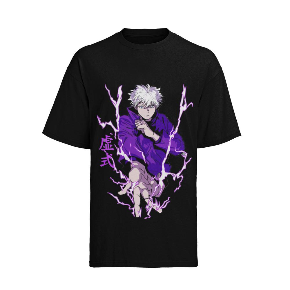 Gojo Satoru Yuji Itadori Anime jujutsu kaisen Bio Herren Baumwolle Shirt