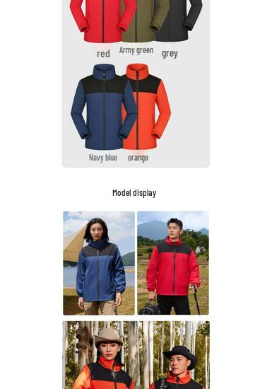 Velvet Collar Windbreaker: Custom Print, Warm, Windproof, Versatile Outdoor Jacket.