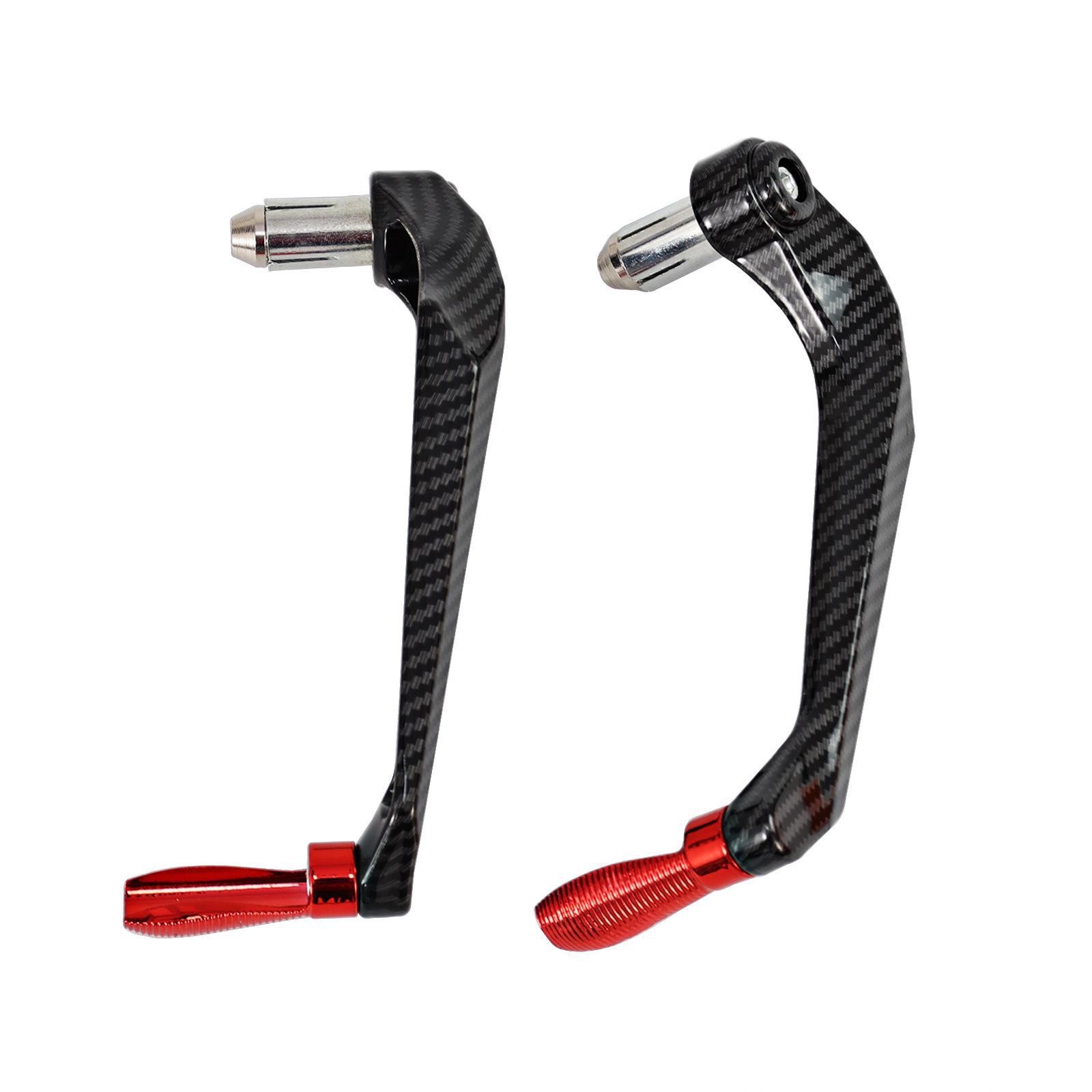 

Универсальная защита рук от падений с ЧПУ для модификации мотоцикла - защитный стержень тормозного сигнала Horizon для езды по бездорожью и по городу. красный