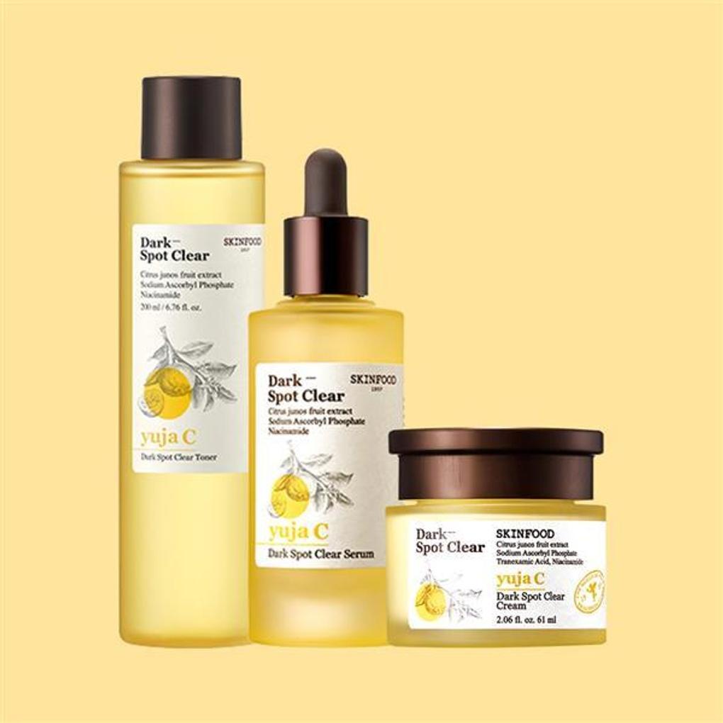 

Skinfood Yuzu Seed Blemish Care 3-piece set (toner + serum + cream)