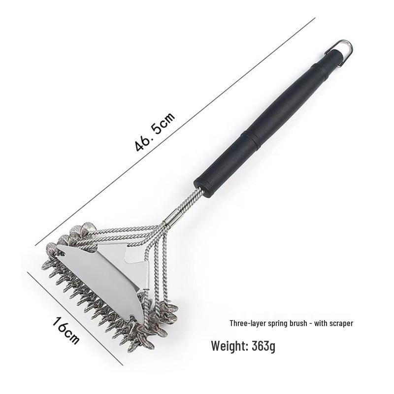 Stainless Steel BBQ Grill Cleaning Brush