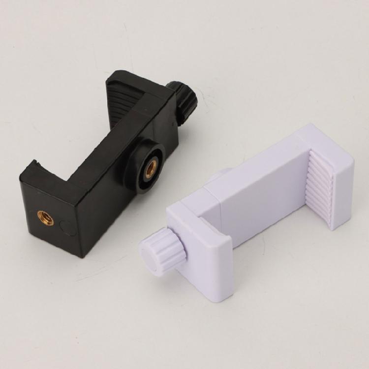 Plastic Camera Mount with 1/4" Screw Holeless Mount Phone Holder for Phones and Camera