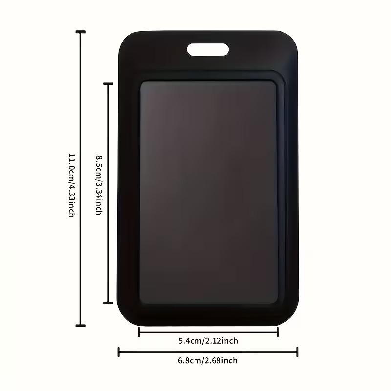Korean Style Aesthetic Credit Card Holder Case Cute Macaron Color Heart Keychain Badge Id Business Card Holdersfor Students