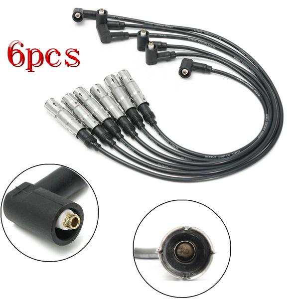 Buy 6Pcs 7mm Performance Spark Plug Wires For Golf Jetta Passat VR6