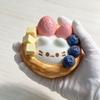 Strawberry Cream Bar Tart Squeeze Toy  Soft Sensory Toy Portable Stress Relief Anxiety Relaxation Fidget Toy For Kids Adults