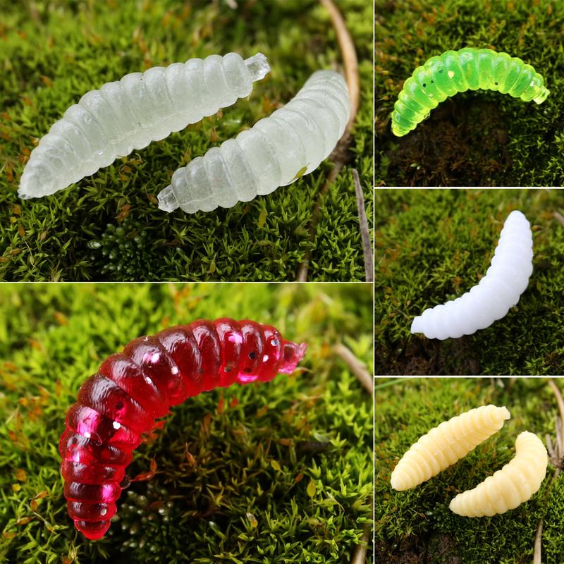 Fishing Lures Soft Lure Fishing Worms Lifelike Fishy Smell Worm Soft Bait 10pcs/ Set