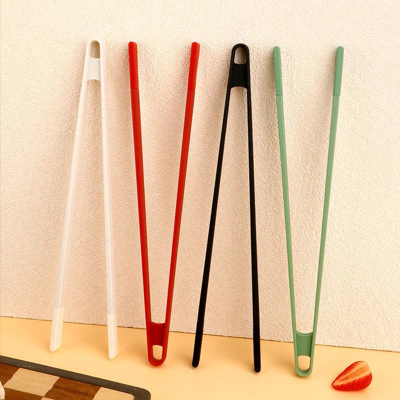 Silicone Food Tongs: Heat-Resistant for Baking, BBQ, Buffet, & Snacks