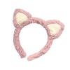Korean Cute Cat Ear Plush Headband - Fluffy Autumn/Winter Hair Accessory