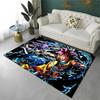 Cartoon D-Dragon Ball Anime Game Carpet Rug for Playroom Bedroom Living Room Sofa Home Decor,kid Area Rug Non-slip Floor Mat