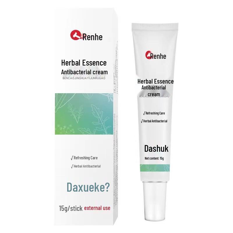 Renhe Dashuk Herbal Antibacterial Spray 35ml & Cream 15g Set - New Date.