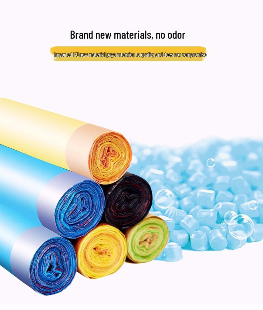 Pinshang Thickened Point-Break Drawstring Office & Dormitory Trash Bags