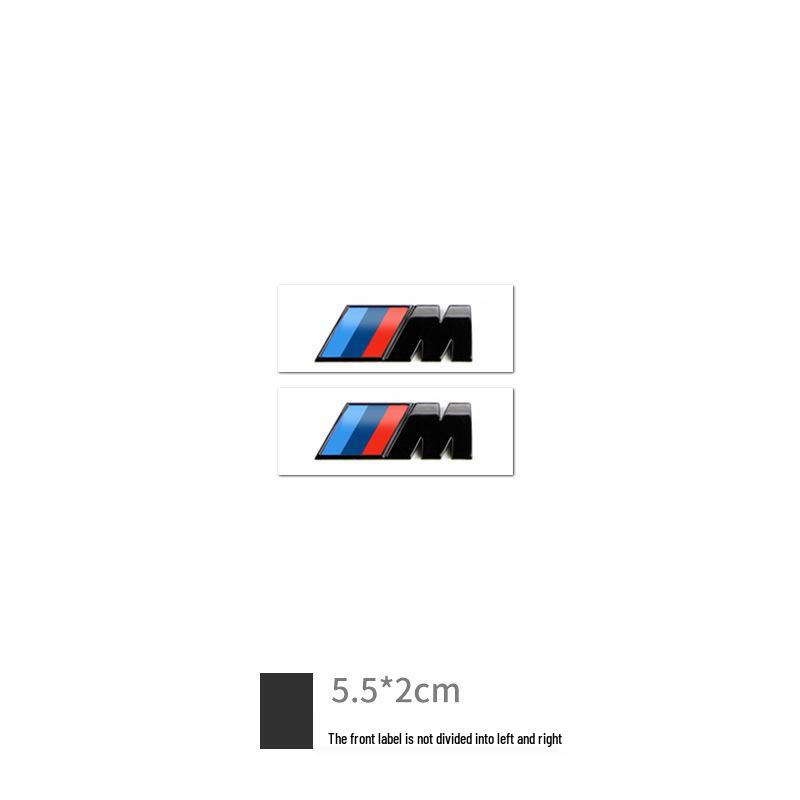 BMW Rear Emblem M Lettering Modification for 330i, 325li, 430i, 530i, 540li