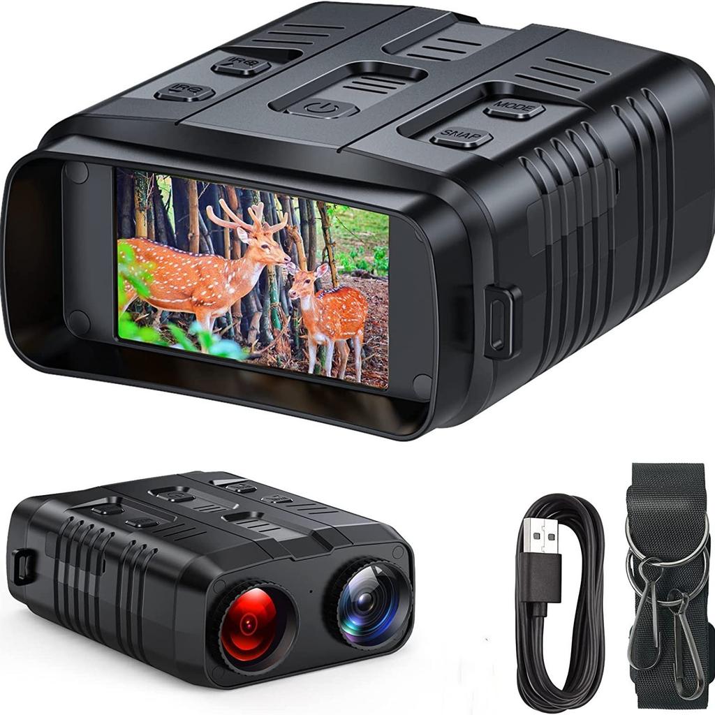 Infrarot-Nachtsichtgerät, Fernglas mit großem Bildschirm, Handheld für Outdoor-Fotografie und Videoaufnahme