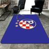 Dinamo Zagreb Muster Teppich Bodenmatte für Wohnzimmer oder Schlafzimmer Weicher und Bequemer Teppich ein Geschenk für Geburtstag und Feiertag.