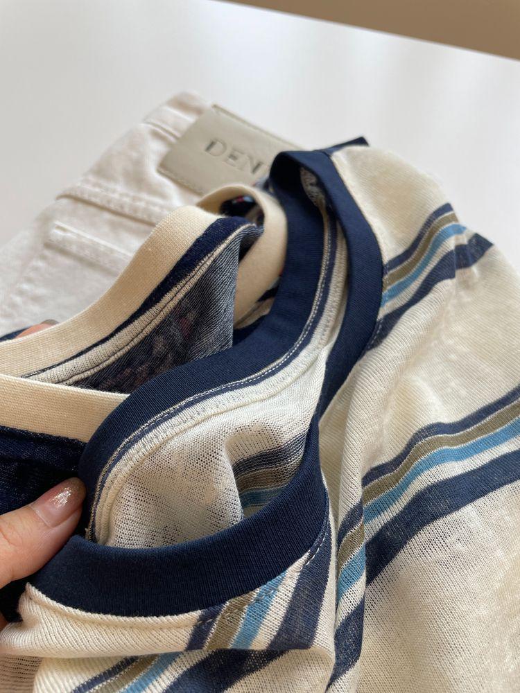 Women's Retro Color Block Stripe Long Sleeve T-shirt, Autumn Loose Fit, Casual Sun Protection Top
