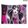 Ula D Wall tapestry, aesthetic printed fabric blanket, suitable for bedroom, living room, and home decor.