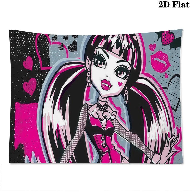 Ula D Wall tapestry, aesthetic printed fabric blanket, suitable for bedroom, living room, and home decor.