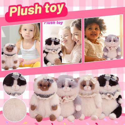 Cute Plush Realistic Stuffed Animal Dolls And Cushions, Perfect For Birthday Gifts