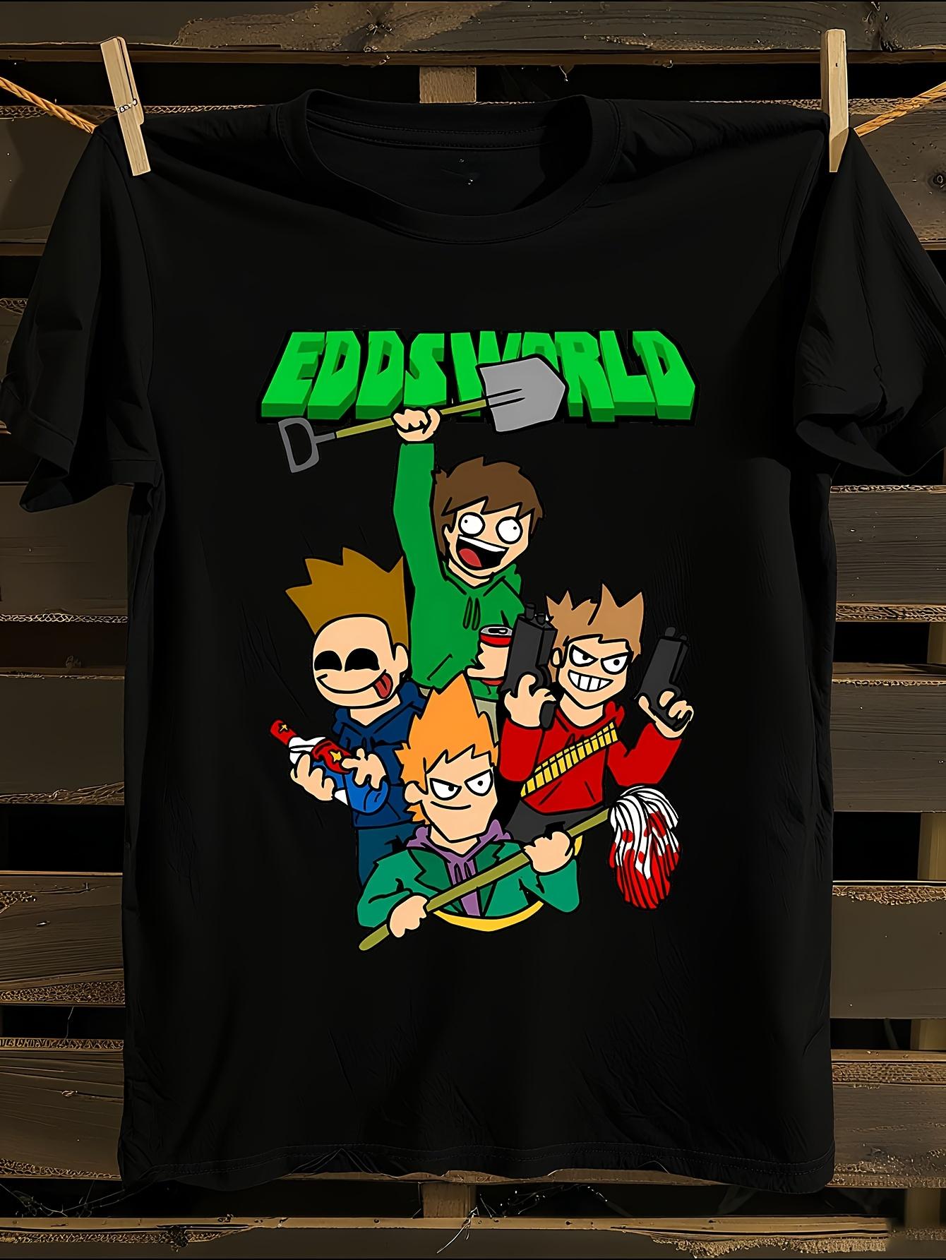 Eddsworld TV Series Anime Tshirt Anime Graphic Tshirt XXL