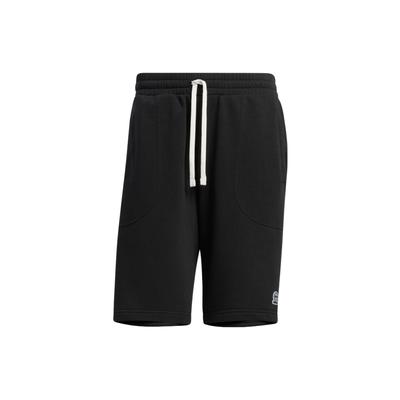 Neo Solid Color Casual Straight-Leg Shorts Unisex Bottoms Black HS6819
