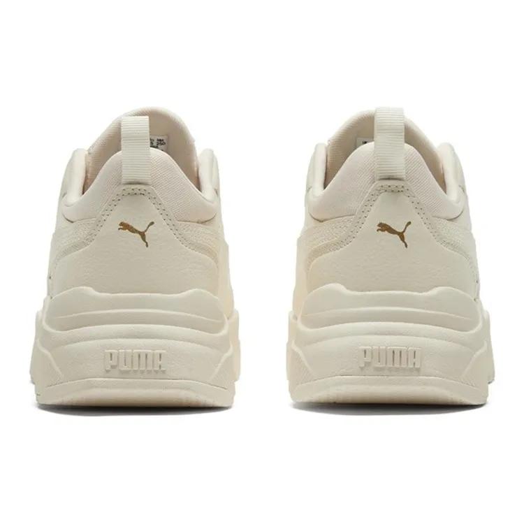 Puma Womens Cassia SL 'Pristine' (women's Sizes) Pristine / Pristine / Team Gold Casual Shoes 385279 03