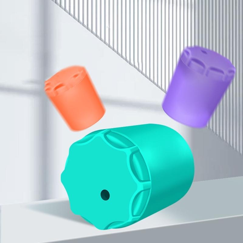 4pc Silicone Fishing Rod End Protector Caps Fishing Rod Tail Protector Butt Cushion Universal Handle End Protective Cover