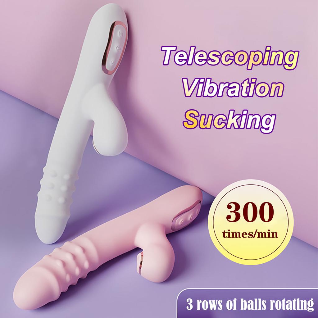 Vibrators Thrusting Dildo for Women 10 Vibration Thrust Rotating Mode Clit G Spot Stimulator Sex Toys for Couple Pleasure