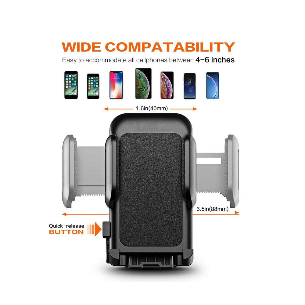 Car Cell Phone Mount Holder Dashboard Windshield CD Slot Stand 360 Rotation