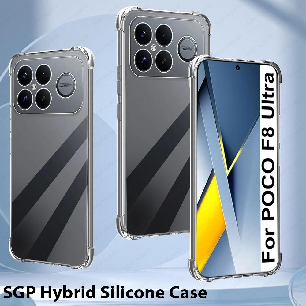 For POCO F8 Ultra POCOF8 Pro Case Clear Silicone Back Cover Xiaomi Little F8Pro F8Ultra 5G Shockproof Funda Soft Shell TPU Coque