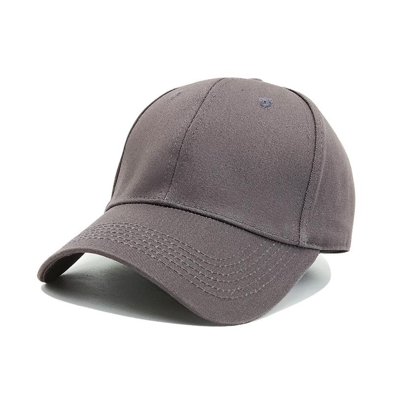 Big Head Baseball Cap Outdoor Face Showing Small Sun Hat Solid Color Light Board Baseball Cap